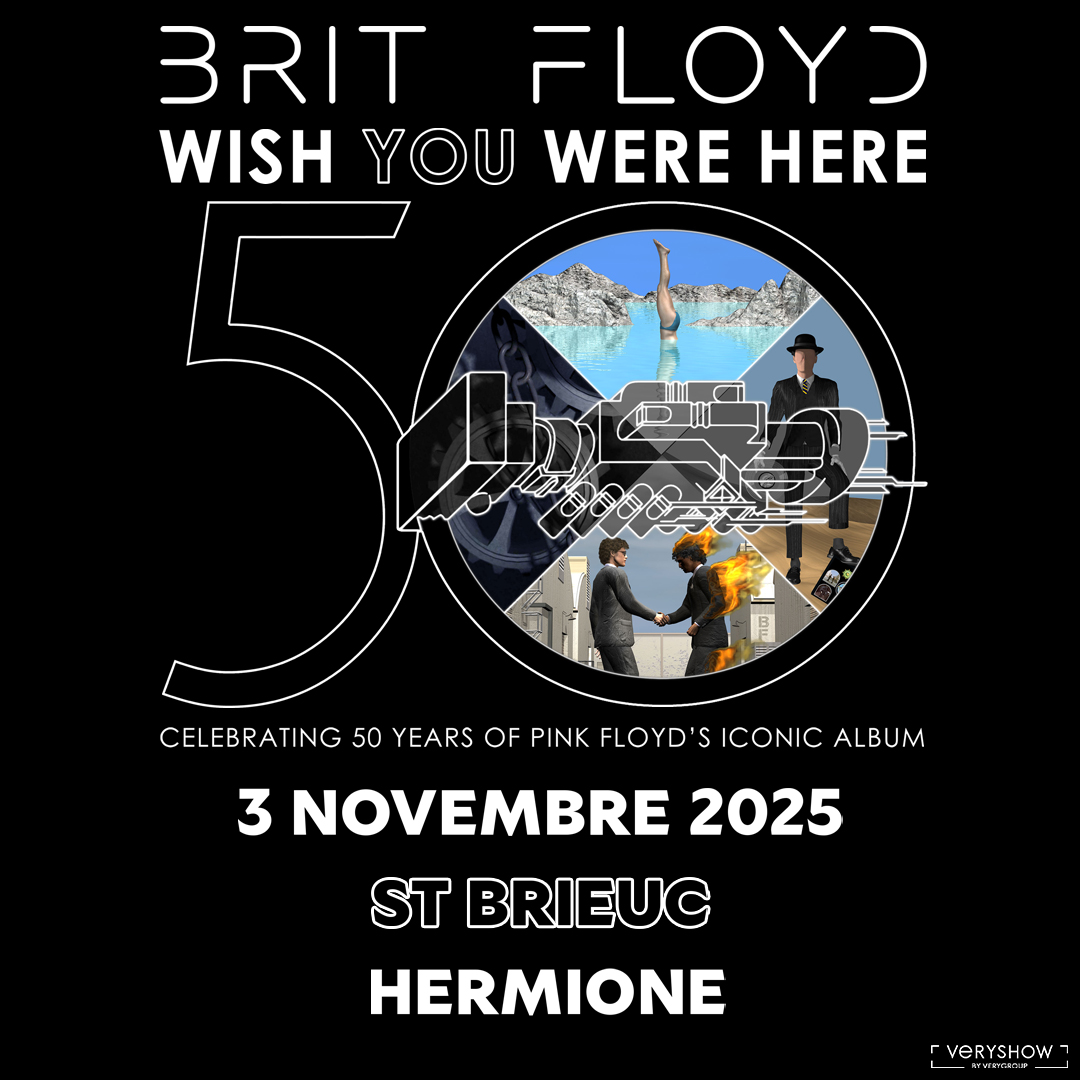 BRIT FLOYD Le 3 nov 2025